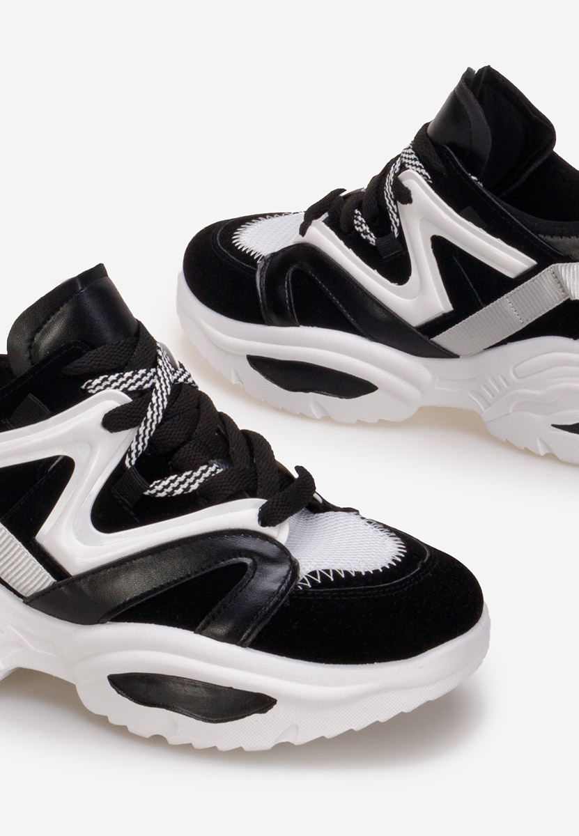 Sneakers γυναικεια μαύρα Knower