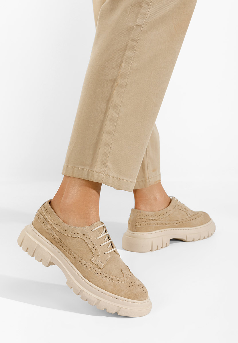 Παπούτσια Casual Henise μπεζ