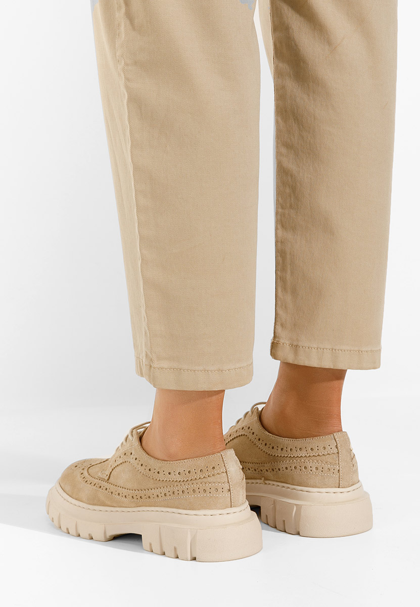 Παπούτσια Casual Henise μπεζ