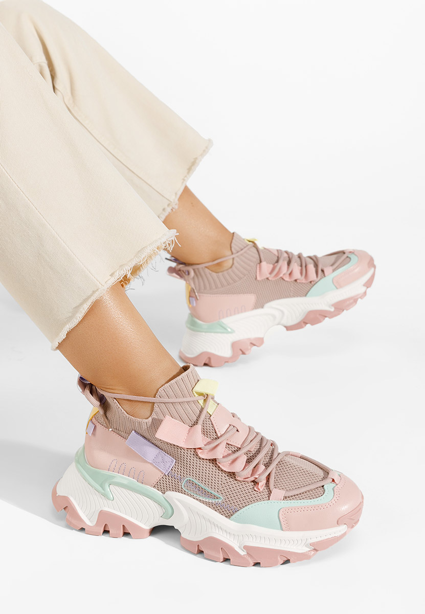 Sneakers γυναικεια Cornedo V2 ροζ