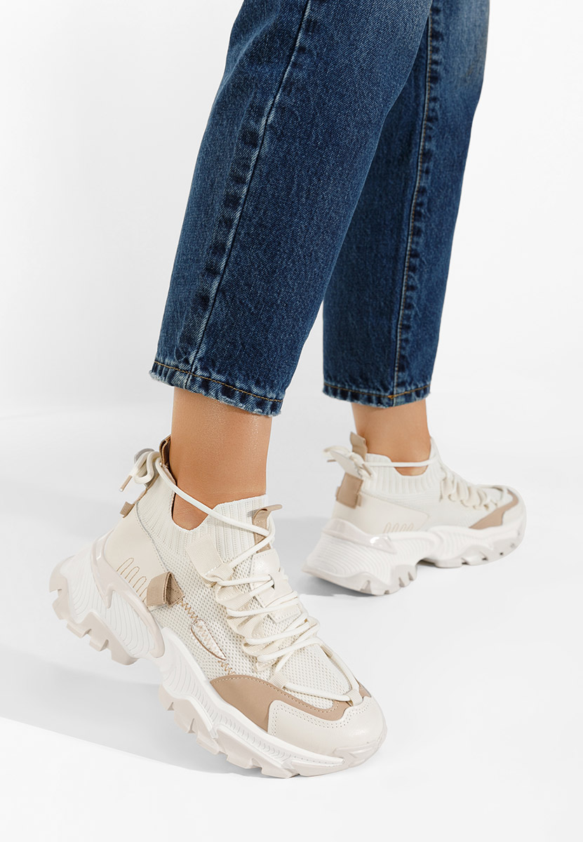 Sneakers γυναικεια Cornedo V2 μπεζ