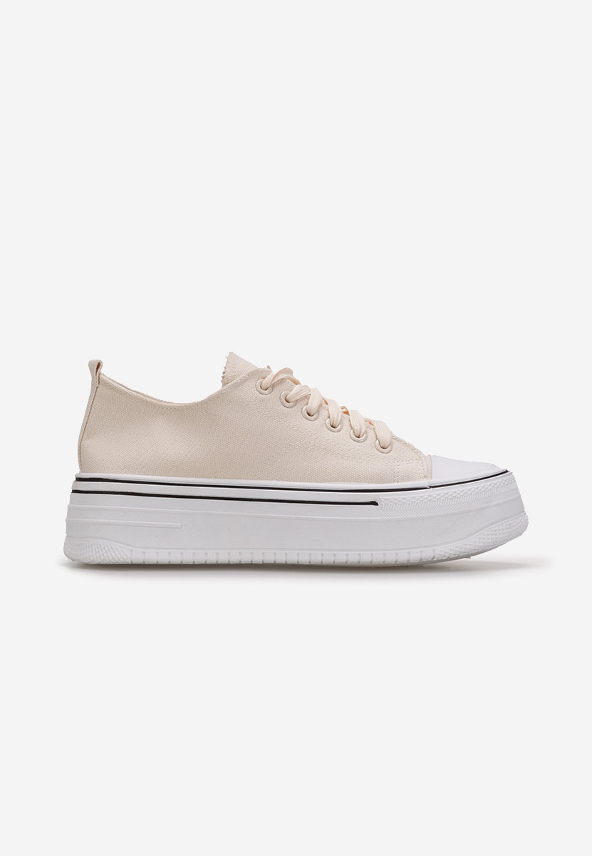 Γυναικεία sneakers Loleta μπεζ