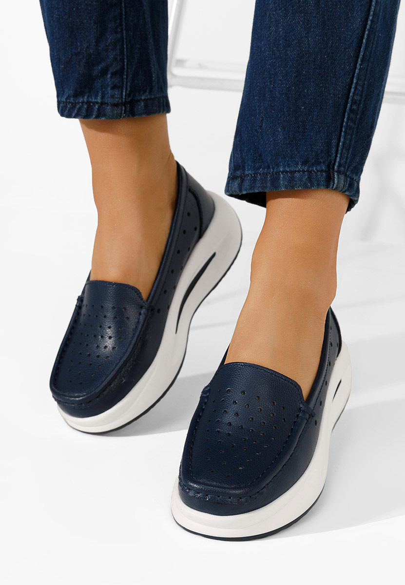 Μοκασίνια με πλατφόρμα Laurea Νειβι