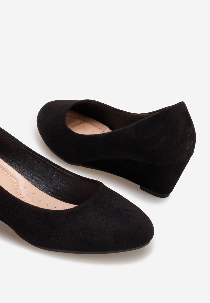 Ανατομικά παπούτσια Rhona μαύρα