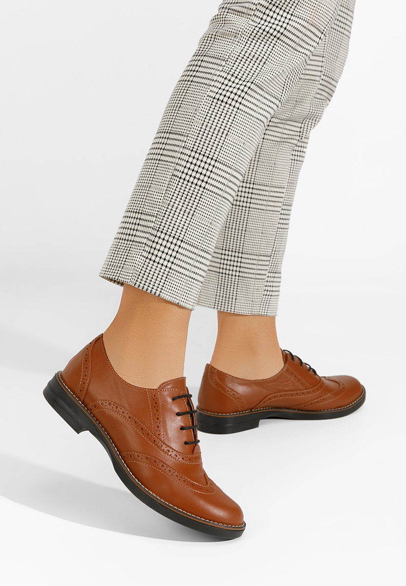 Brogue γυναικεια Emily καφε