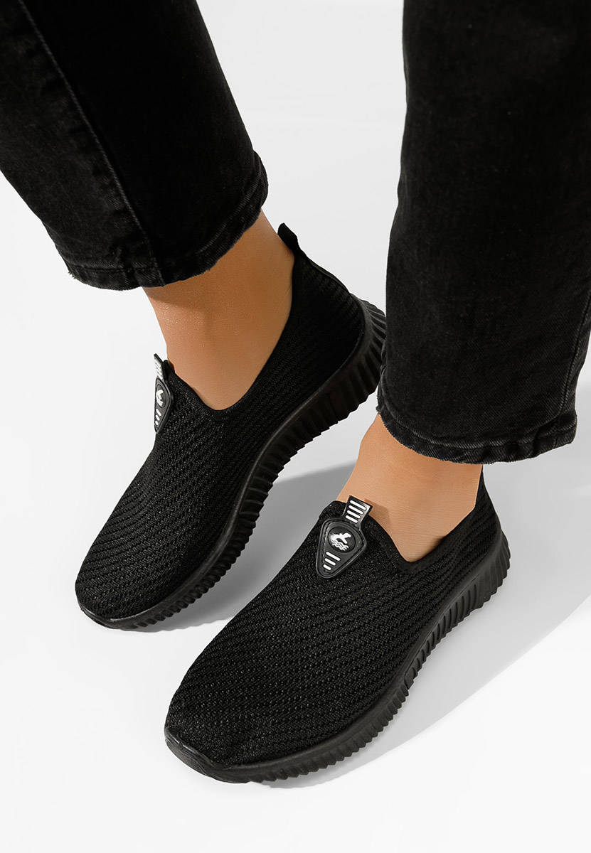 Γυναικεία Πάνινα Slip-On Tenara V3 μαύρα