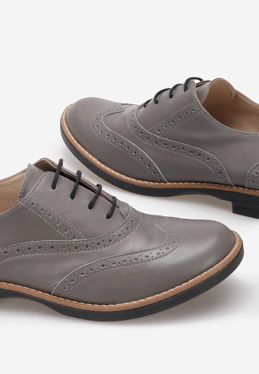 Brogue γυναικεια Emily γκρι