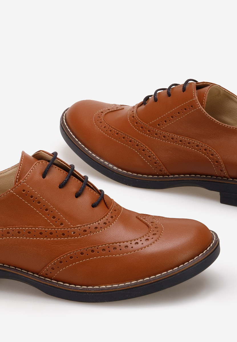 Brogue γυναικεια Emily καφε