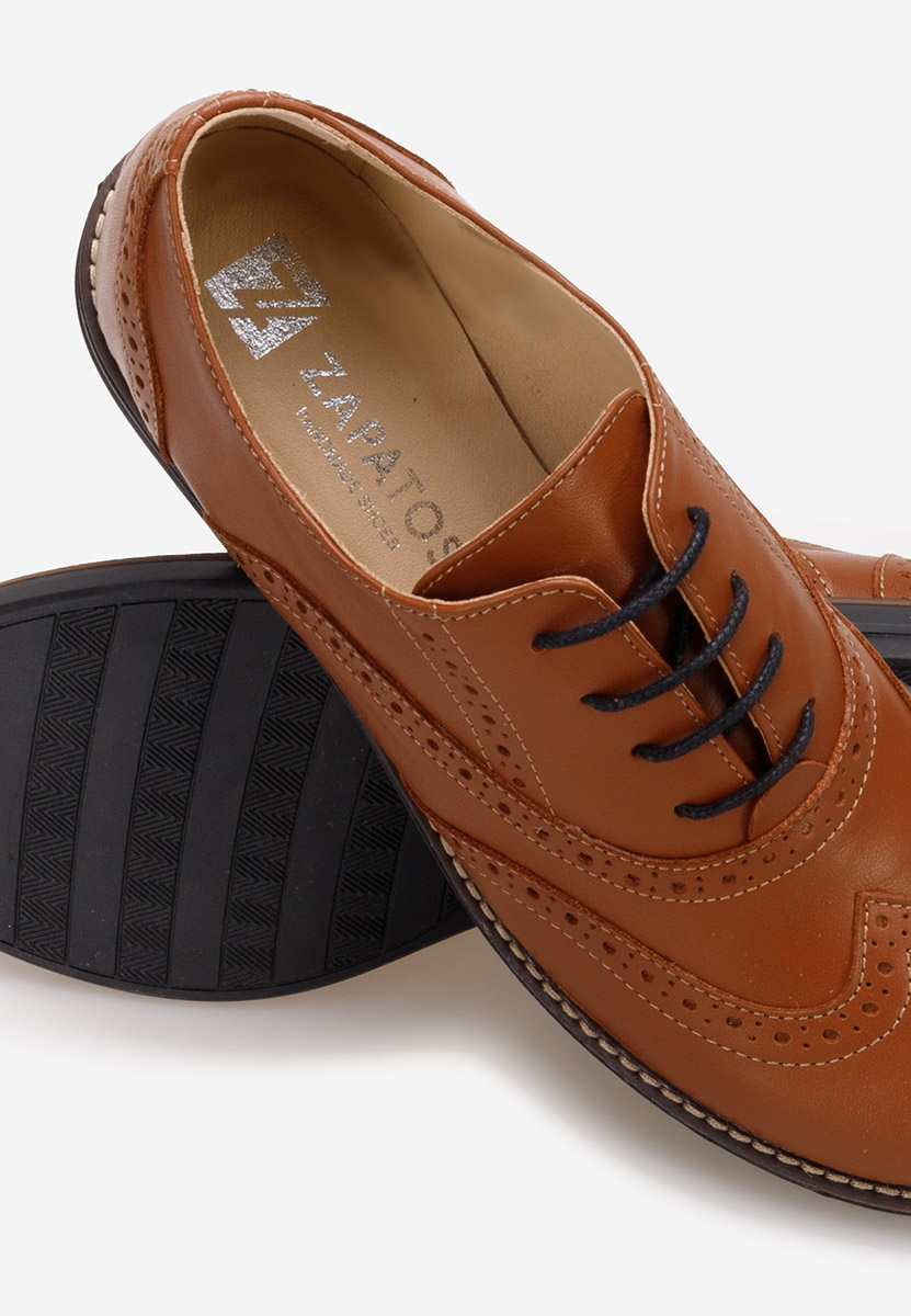 Brogue γυναικεια Emily καφε