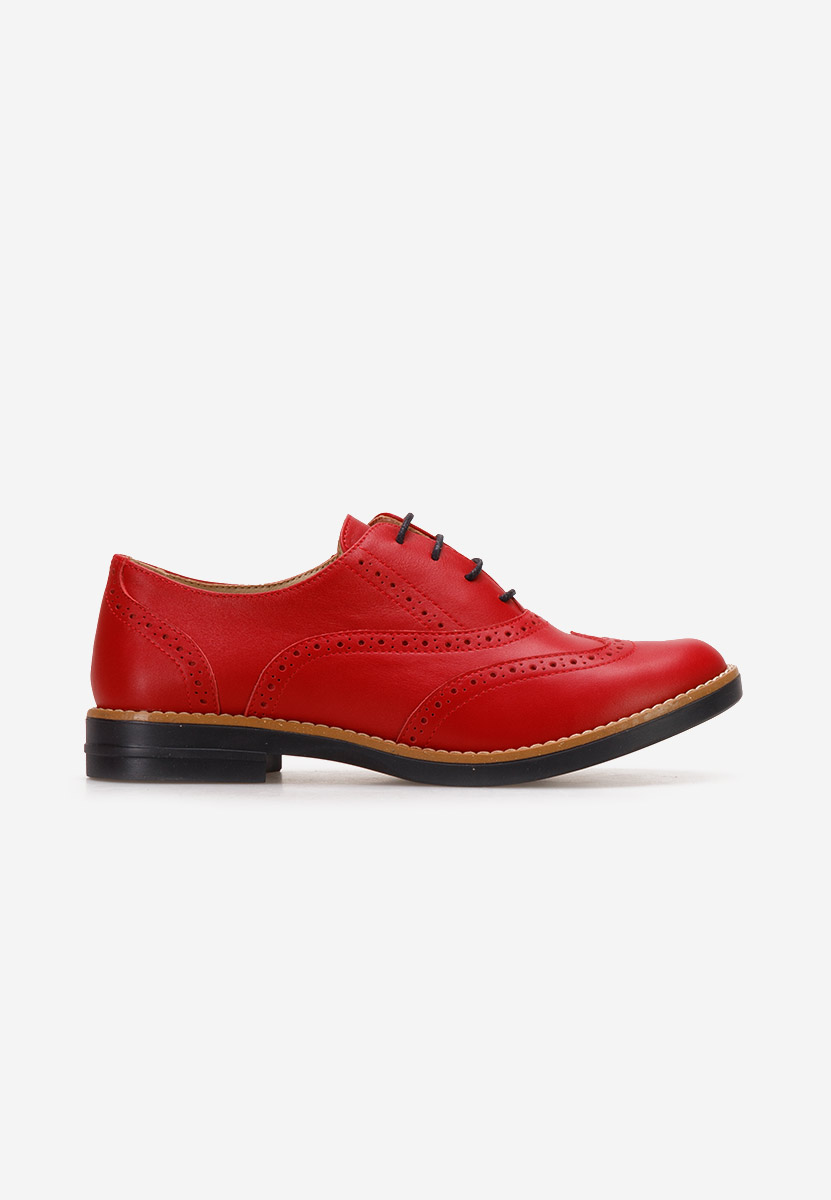 Brogue γυναικεια Emily κοκκινο