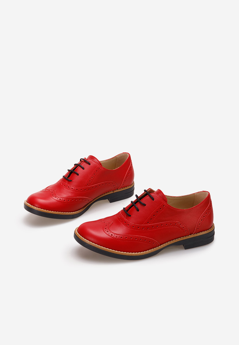 Brogue γυναικεια Emily κοκκινο