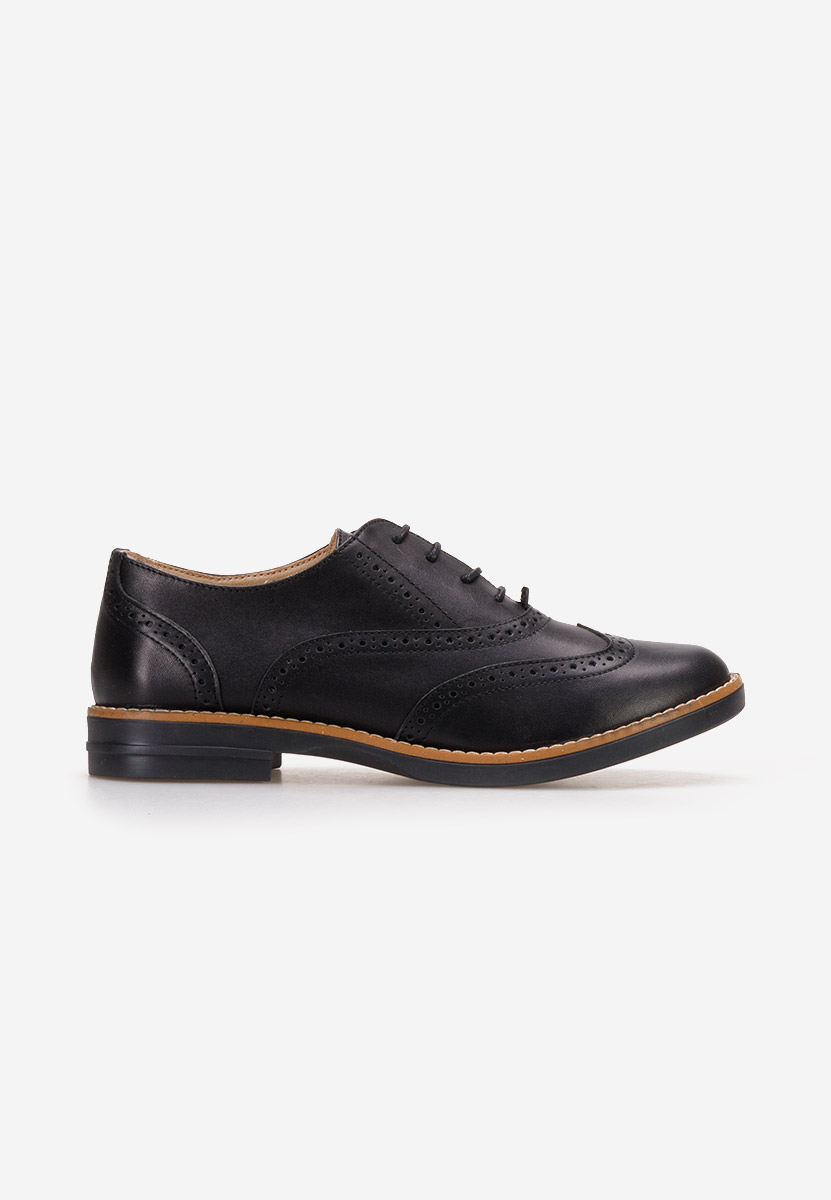 Brogue γυναικεια Emily V2 μαύρα
