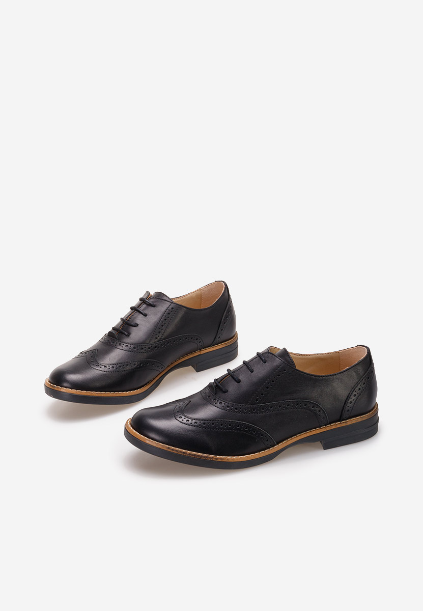 Brogue γυναικεια Emily V2 μαύρα
