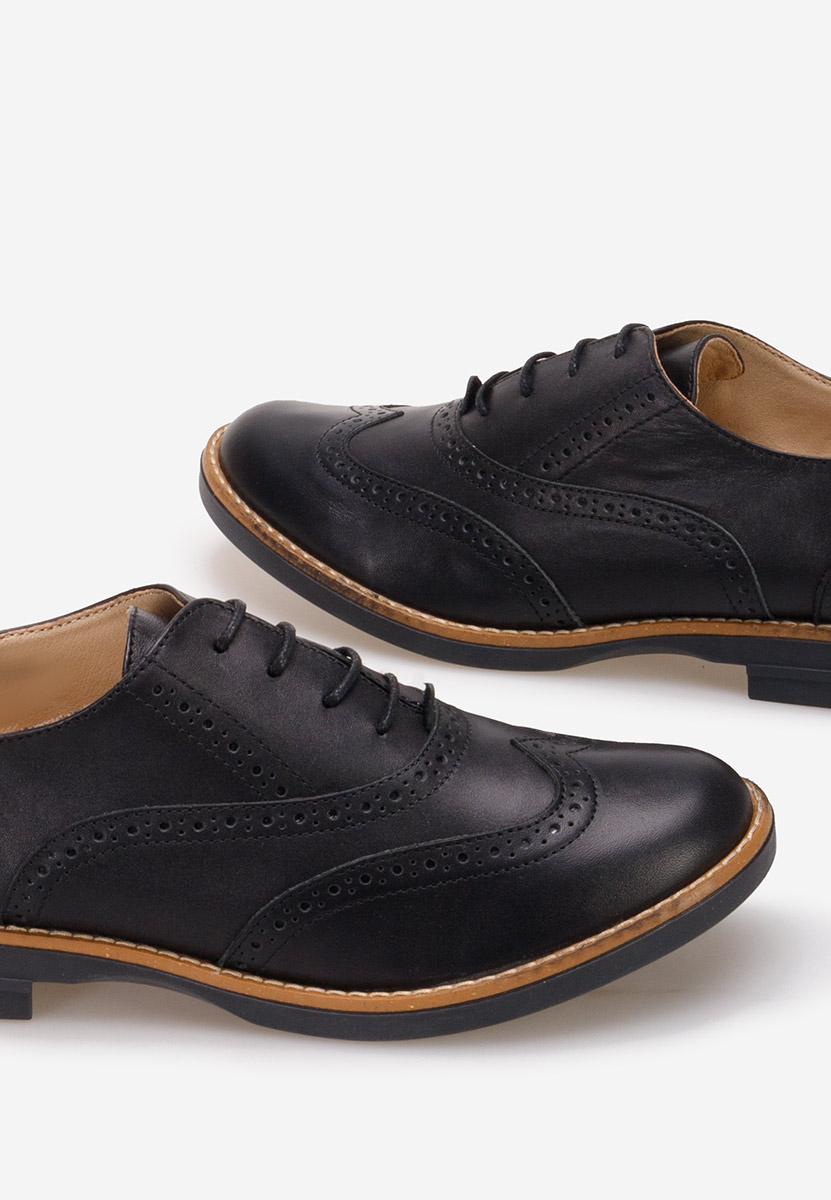 Brogue γυναικεια Emily V2 μαύρα