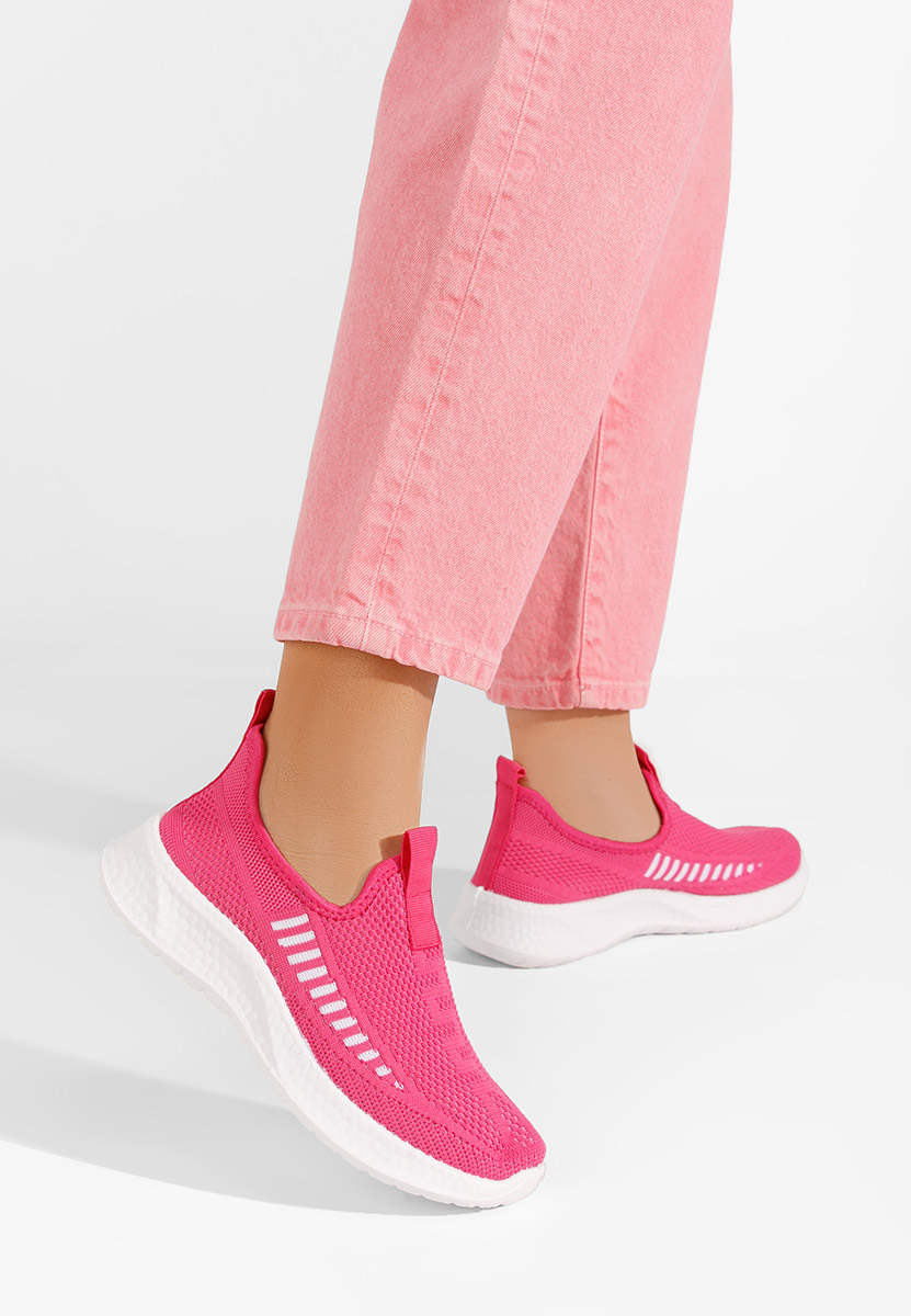 Γυναικεία Πάνινα Slip-On Auriana φούξια
