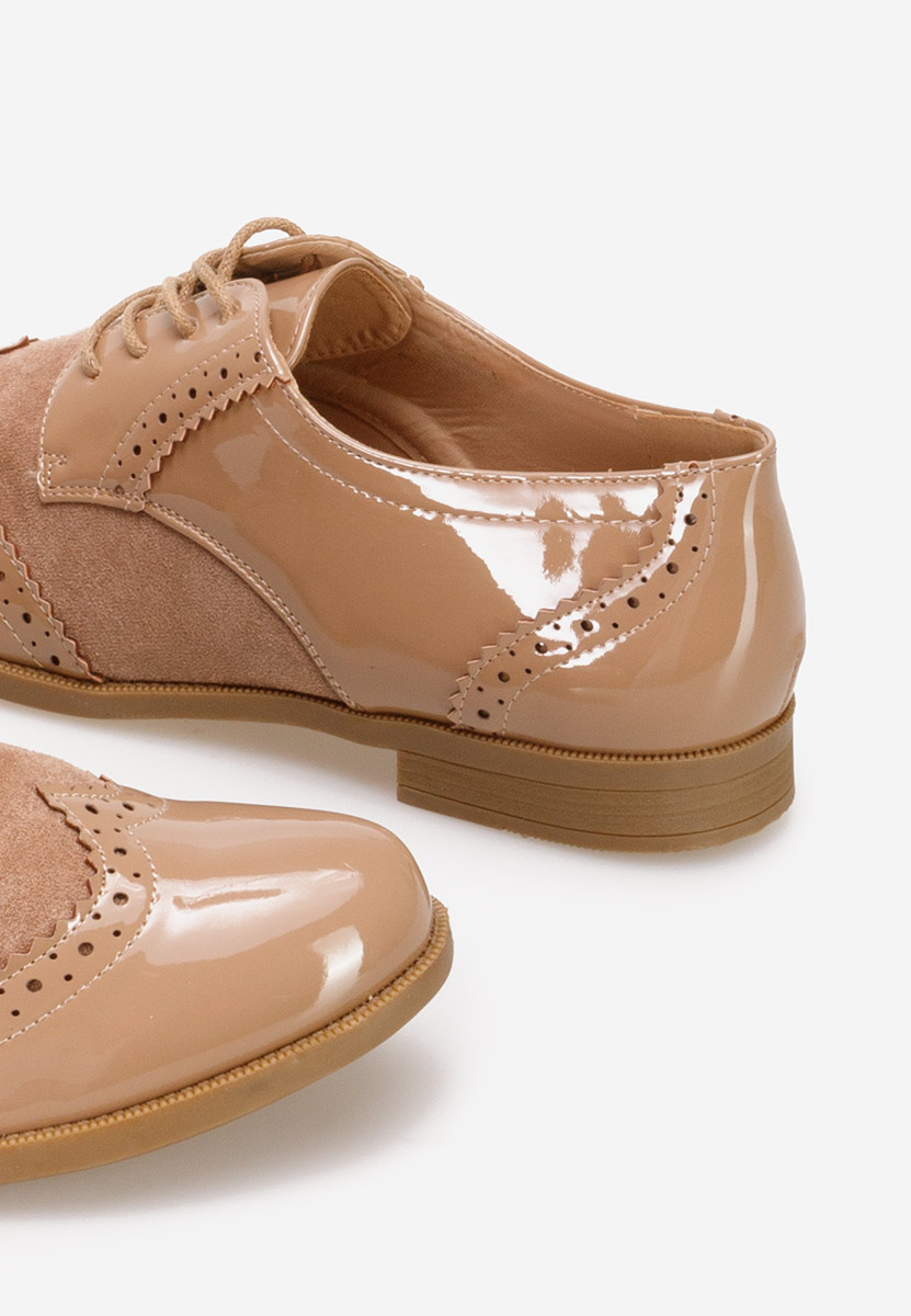 παπουτσια oxford γυναικεια Bakera χακι