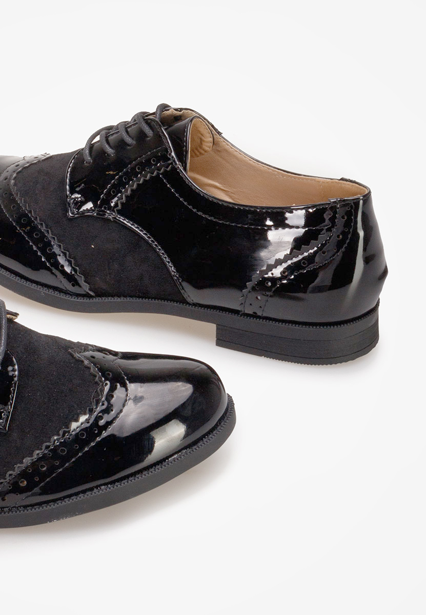 παπουτσια oxford γυναικεια Bakera μαύρα