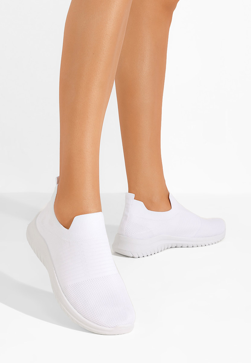 Γυναικεία Πάνινα Slip-On Emelia λευκά