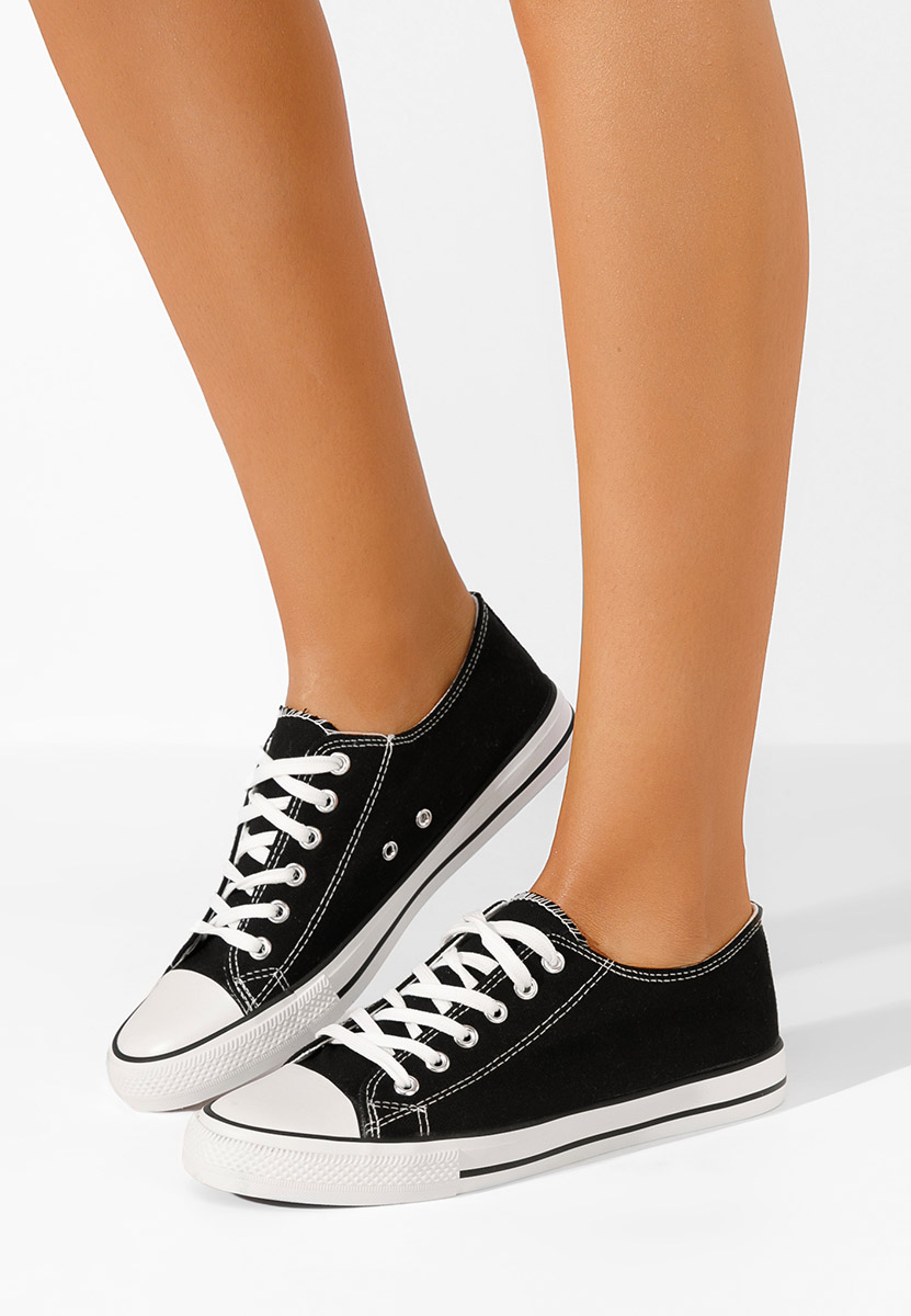 Γυναικεία sneakers Saveria μαύρα