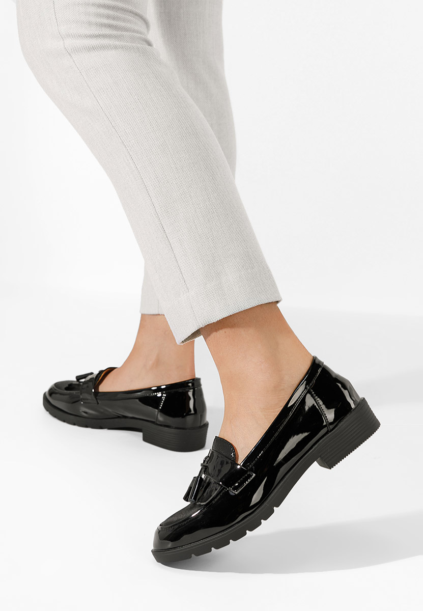 Loafers γυναικεια Luciara μαύρα