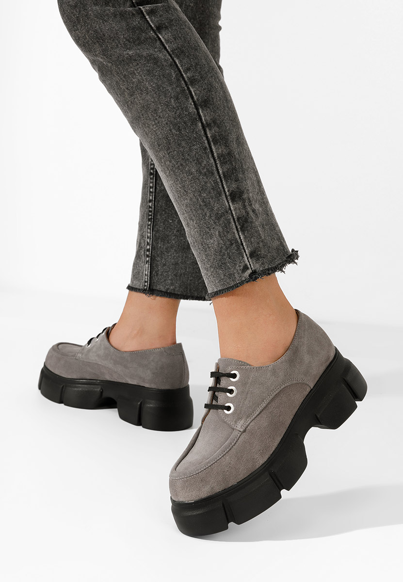 Πλατφόρμες γυναικεία Catarina γκρι