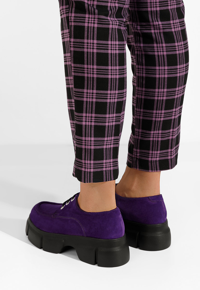 Πλατφόρμες γυναικεία Catarina μωβ