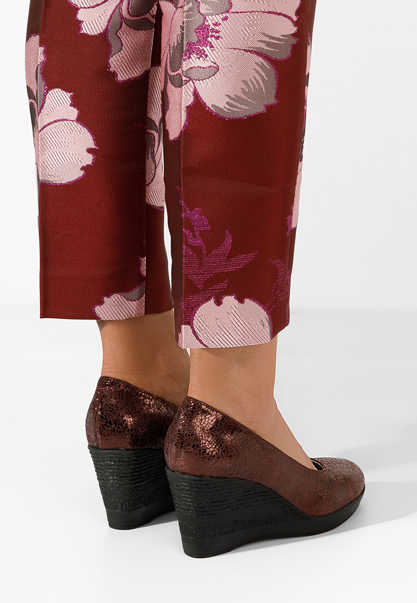 Ανατομικά παπούτσια Zolia μπορντό