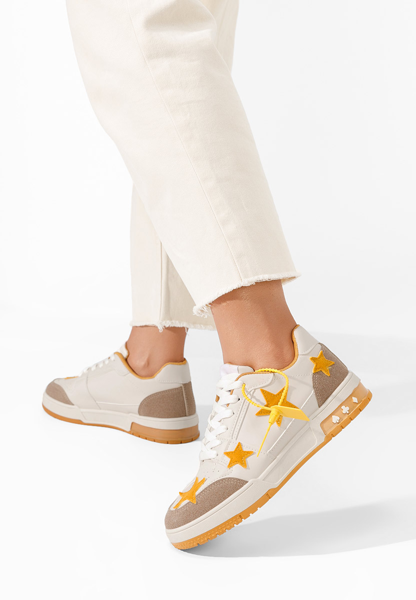 Sneakers γυναικεια Estreea μπεζ