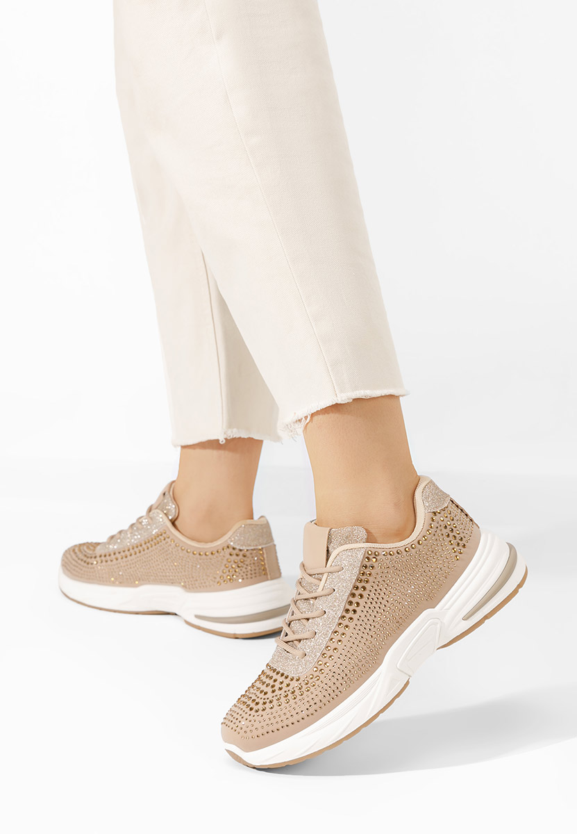Sneakers γυναικεια Kyana μπεζ