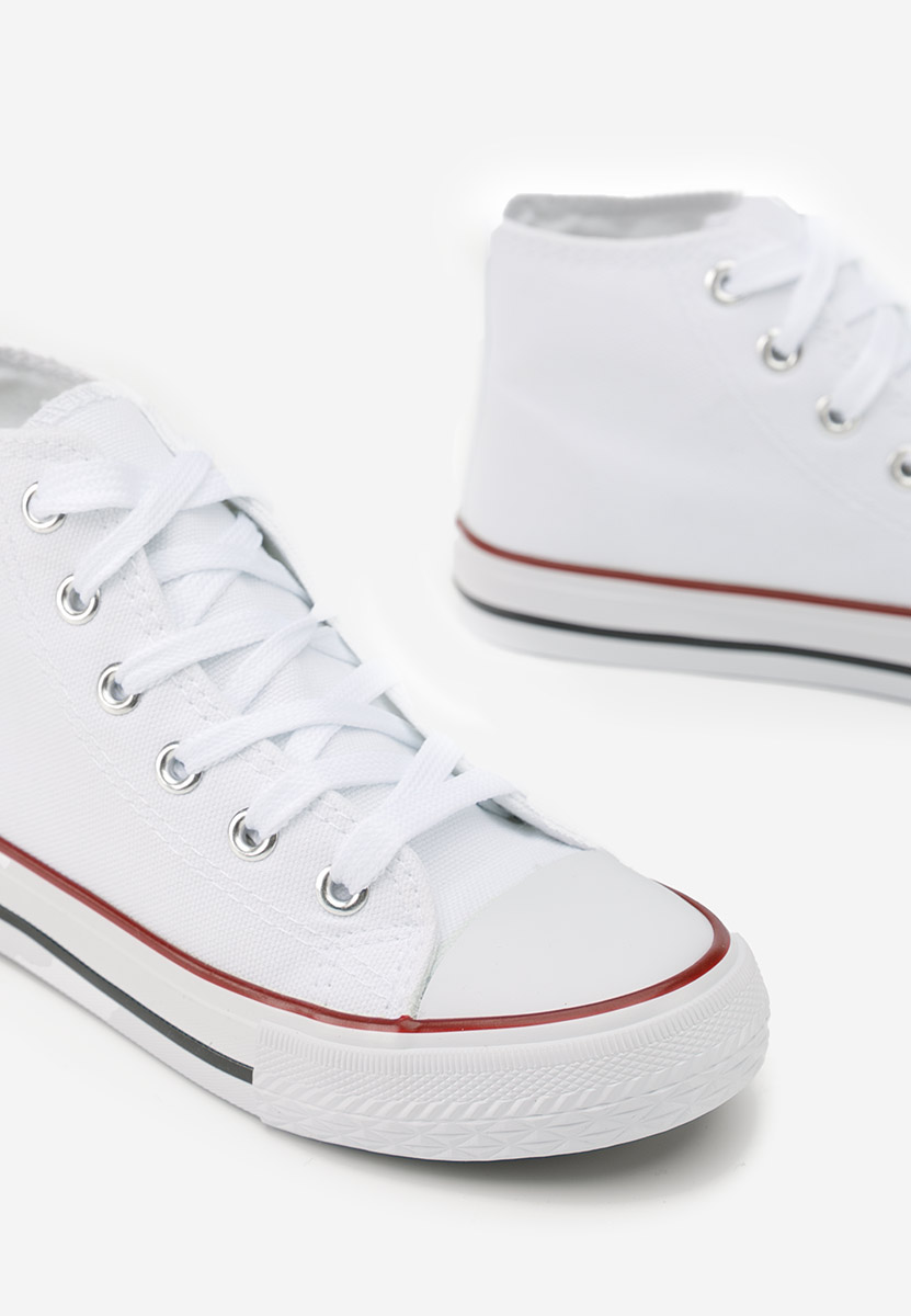 Παιδικά μποτάκια sneakers Denzel λευκά