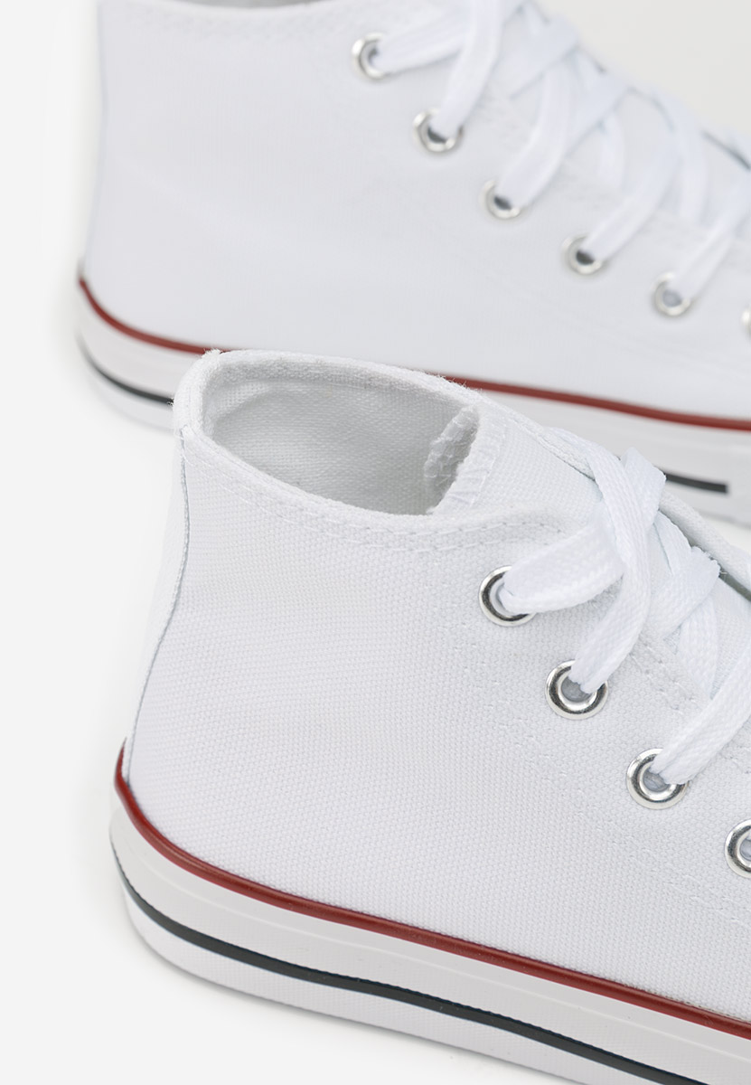 Παιδικά μποτάκια sneakers Denzel λευκά