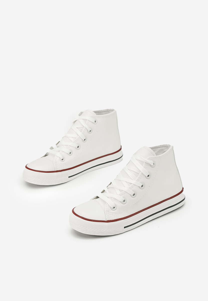 Παιδικά μποτάκια sneakers Hayes λευκά