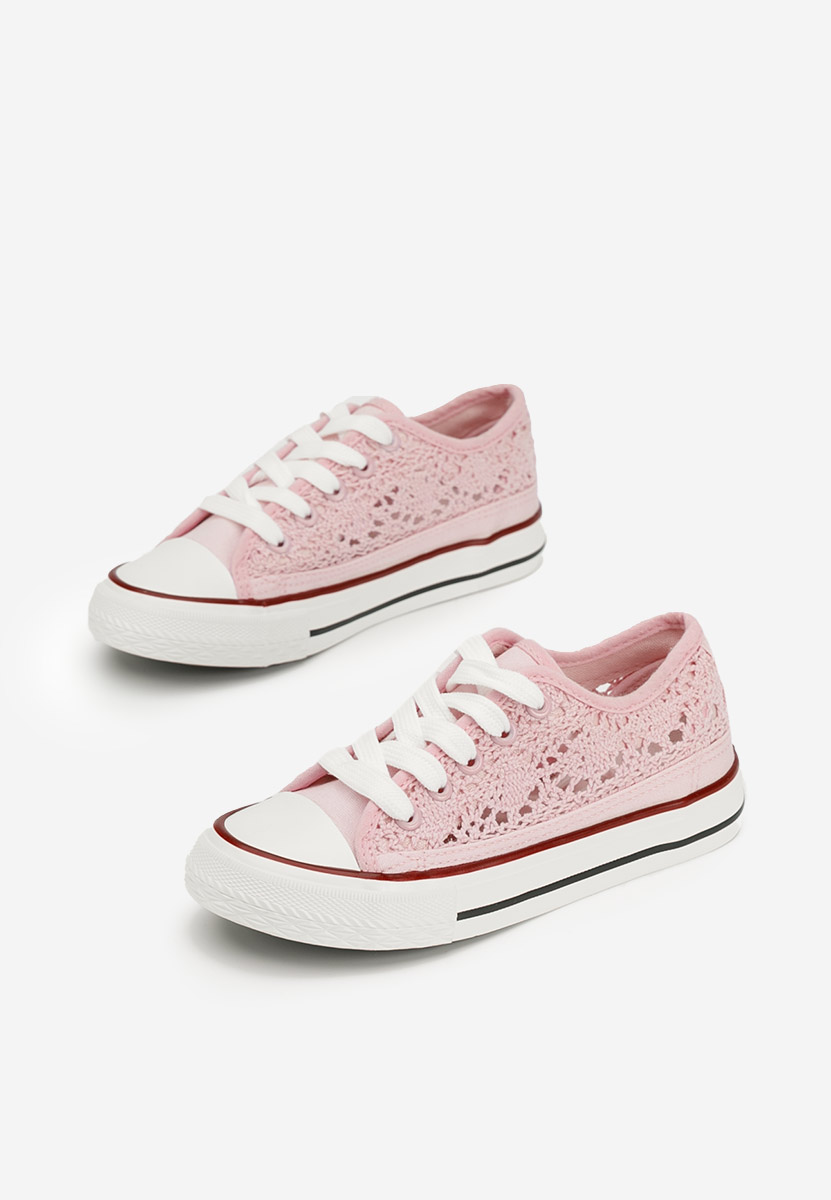 Κοριτσίστικα sneakers Brittany ροζ