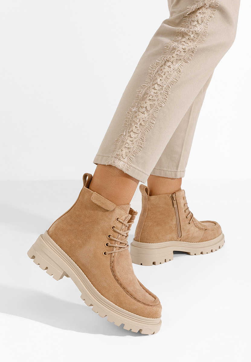 Γυναικεία μποτάκια Castilma χακι