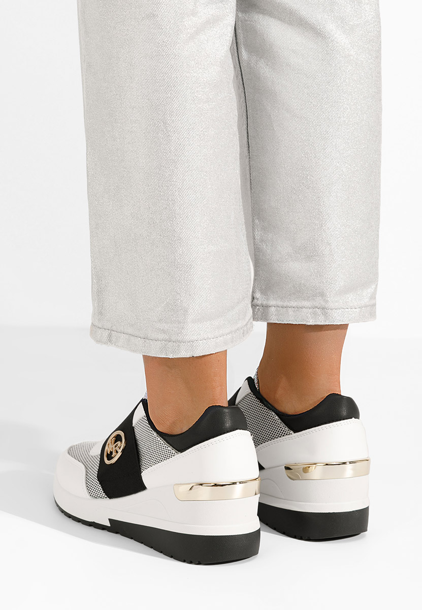 Sneakers με πλατφόρμα Salesia λευκά