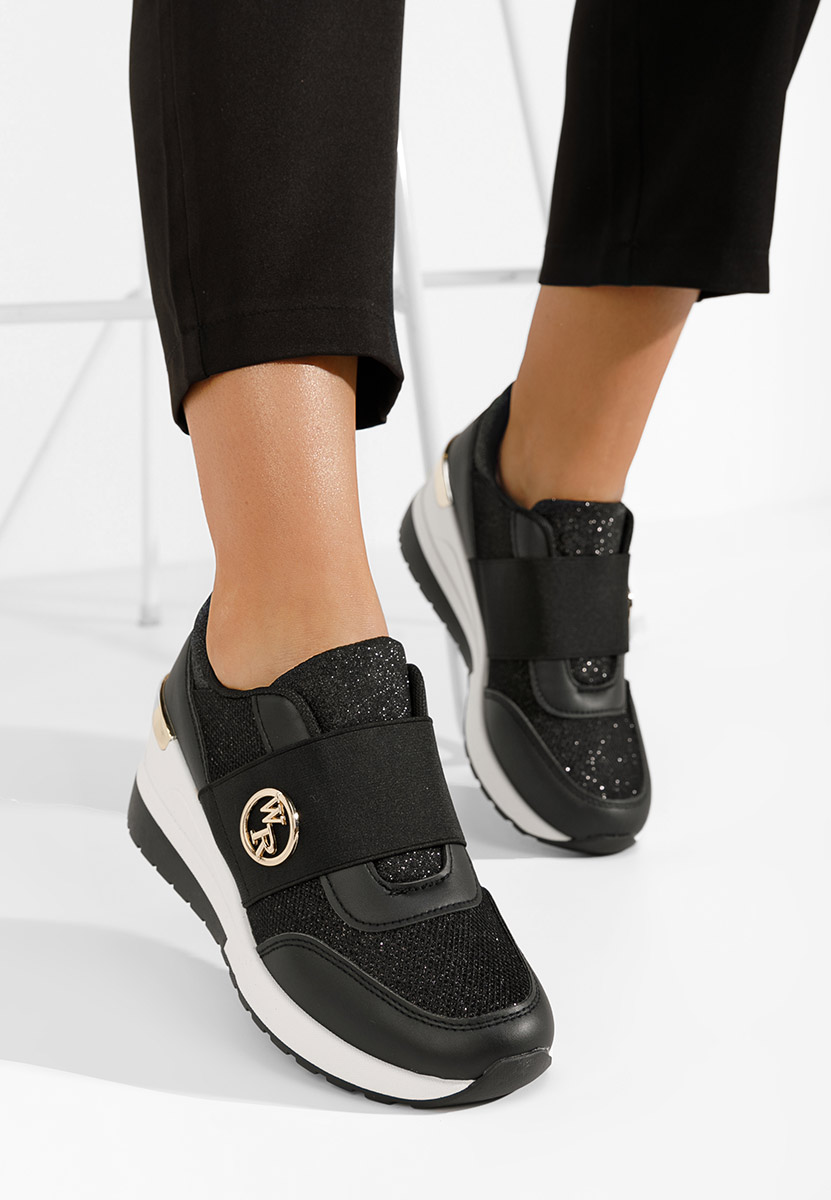 Sneakers με πλατφόρμα Salesia μαύρα