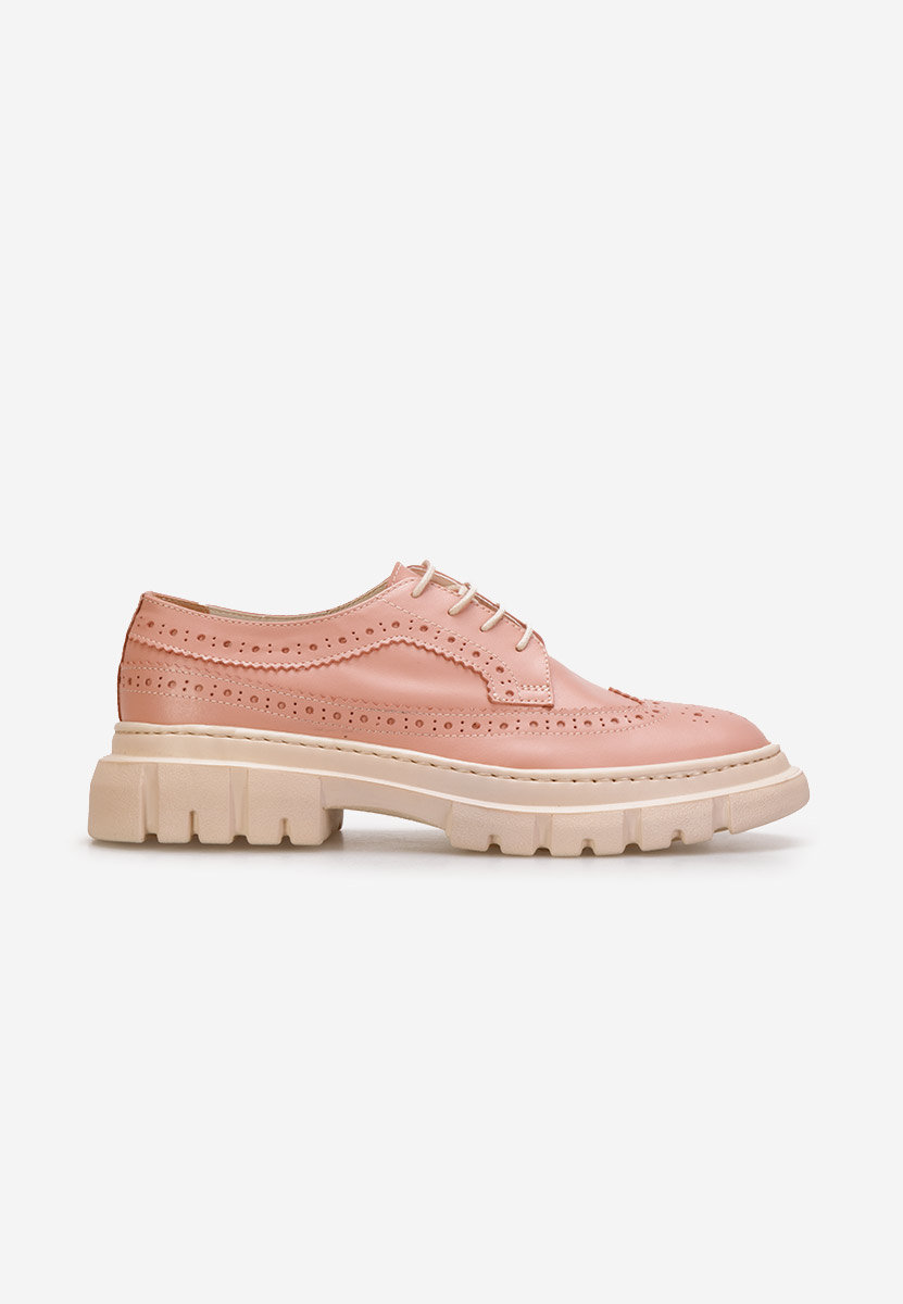 Brogue γυναικεια Henise V3 ροζ