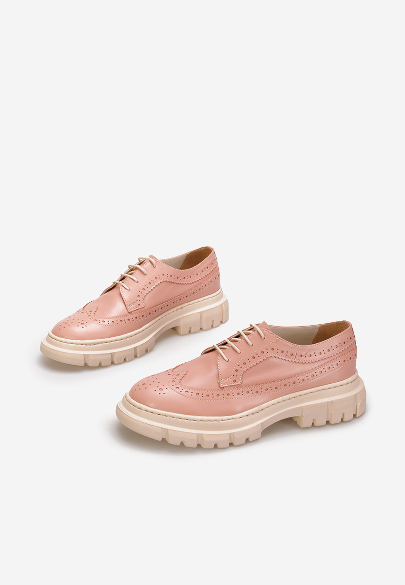 Brogue γυναικεια Henise V3 ροζ