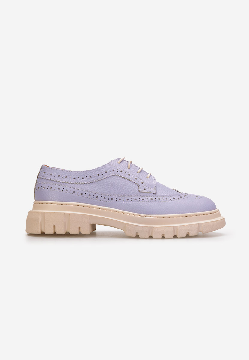 Brogue γυναικεια Henise V4 μωβ