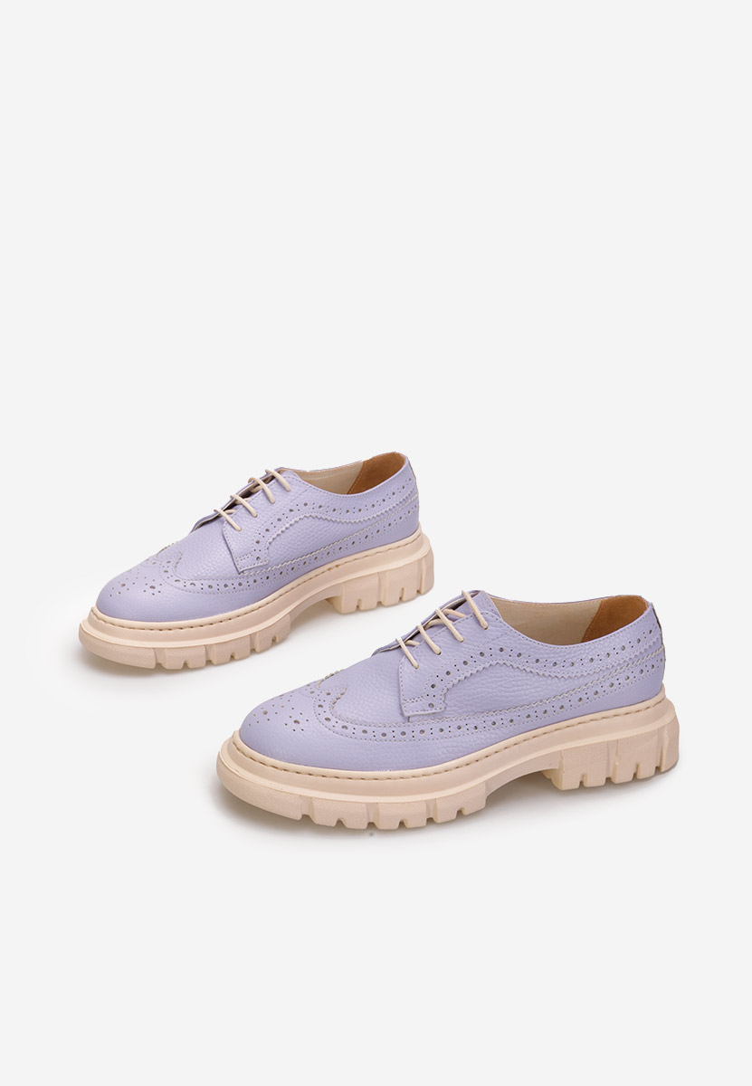 Brogue γυναικεια Henise V4 μωβ