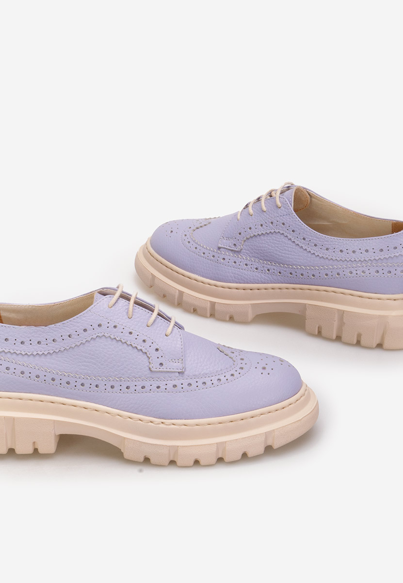 Brogue γυναικεια Henise V4 μωβ