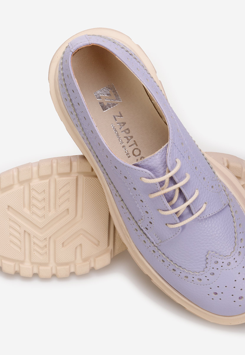 Brogue γυναικεια Henise V4 μωβ