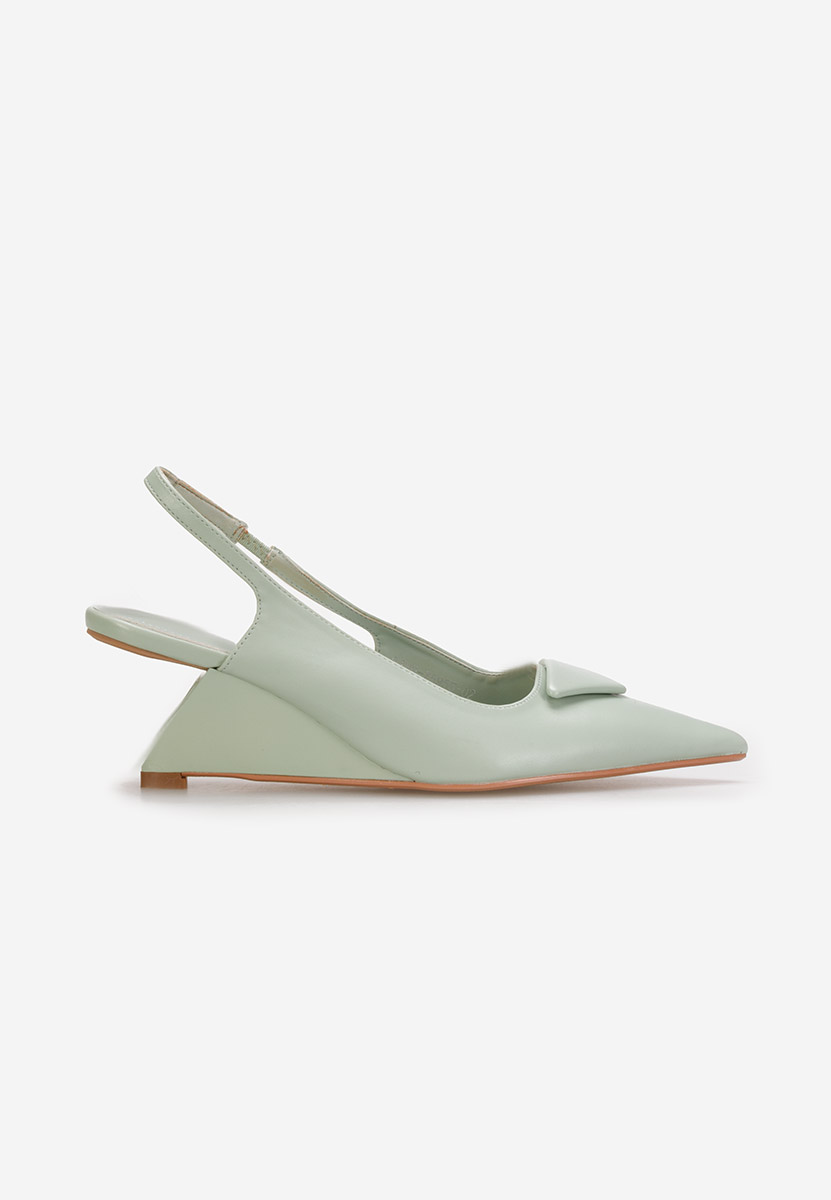 Γόβες slingback Elfrida πρασινο