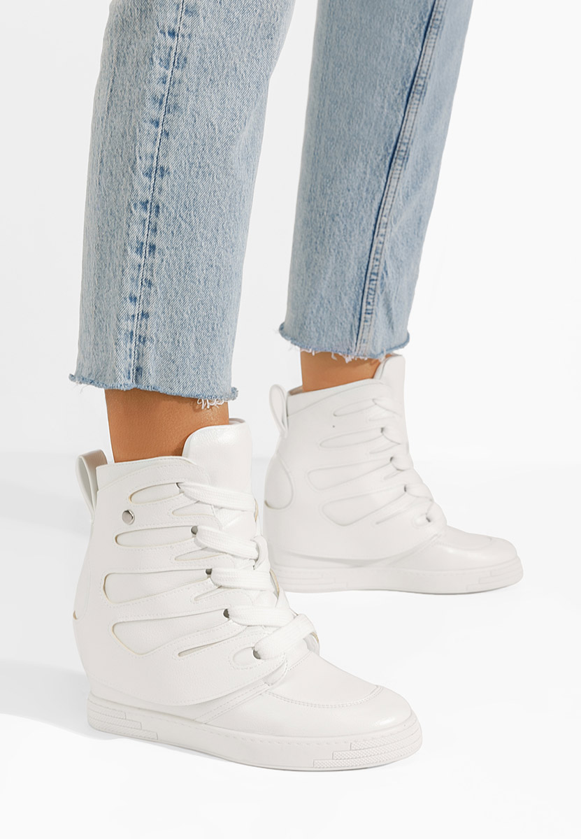 Sneakers γυναικεια Kaia λευκά