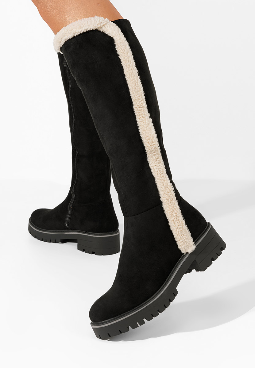 Mποτεσ γυναικειεσ φλατ Tiziana Μαύρα