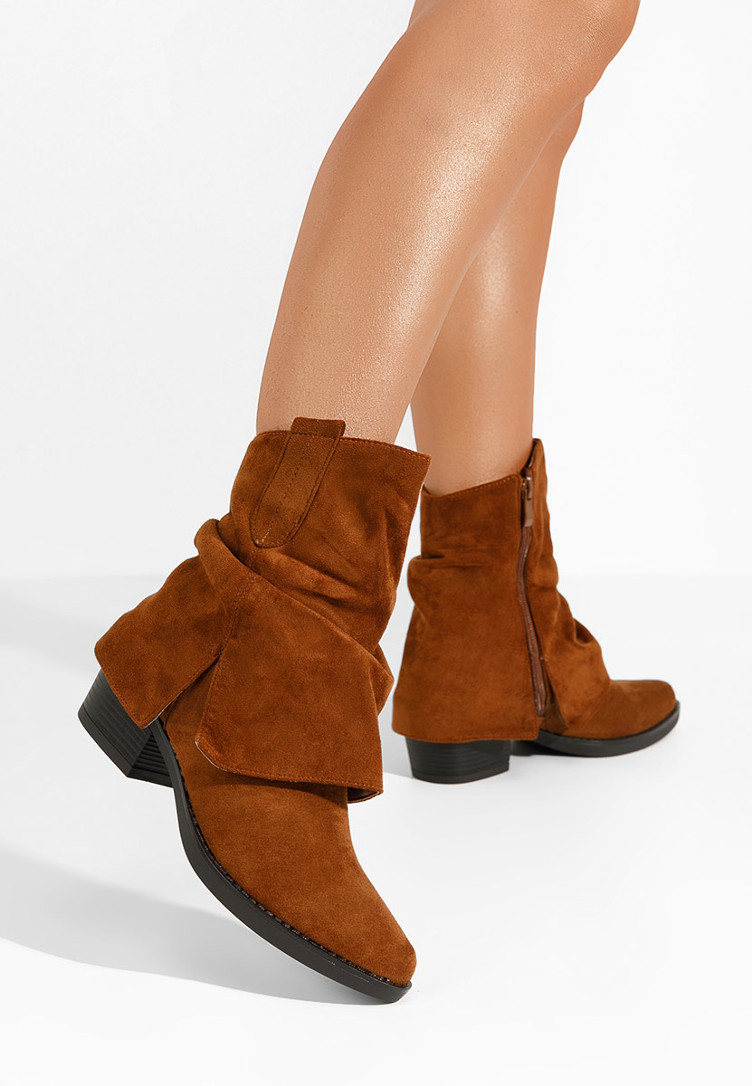 Γυναικεία Μποτάκια Dalliance ταμπά