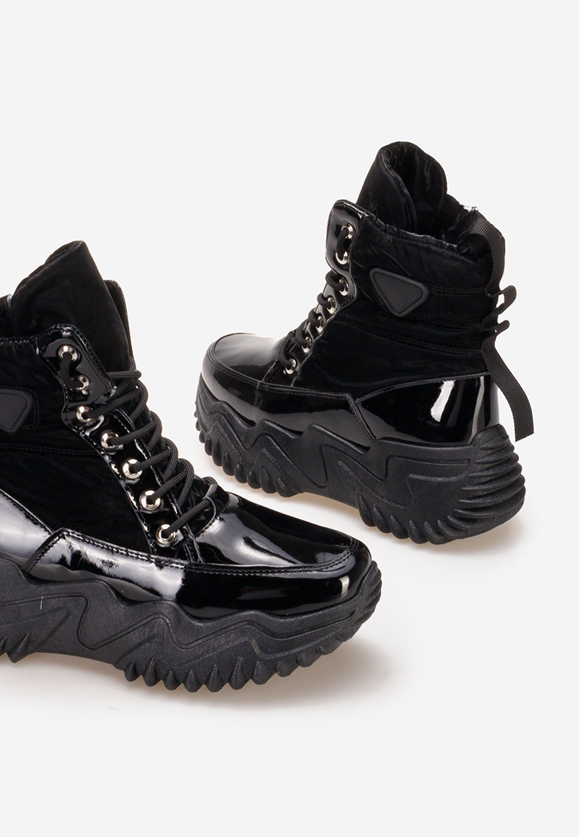 Sneakers με πλατφόρμα Nalonia Μαύρα