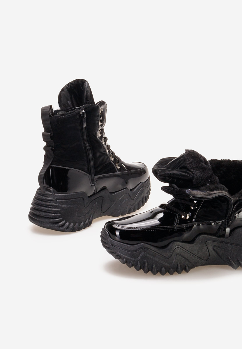 Sneakers με πλατφόρμα Nalonia Μαύρα