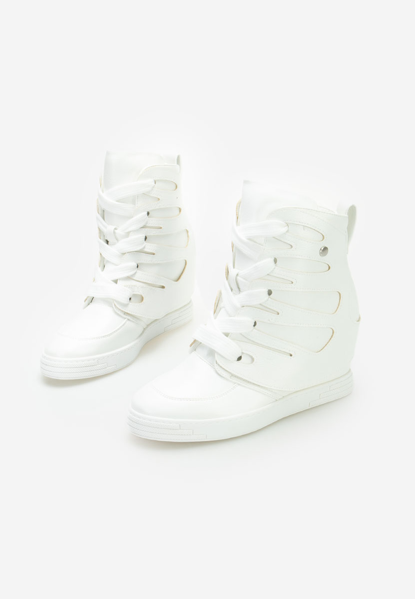 Sneakers γυναικεια Kaia λευκά
