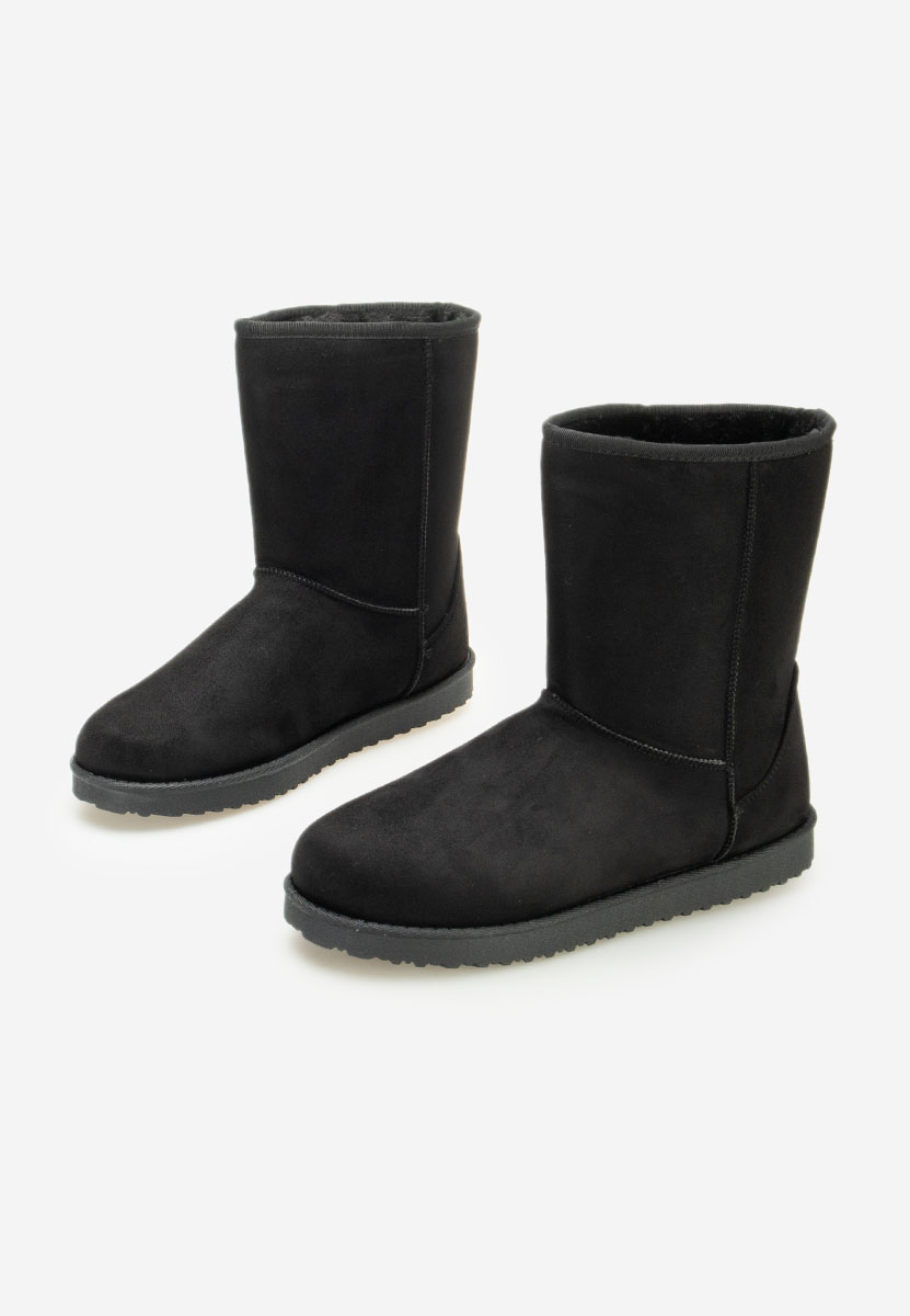 Μπότες τύπου UGG Ozira Μαύρα